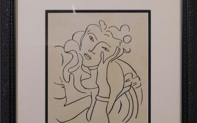 Henri Matisse, Attributed: Portrait of a Woman