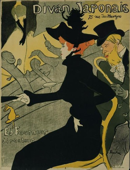 Henri de Toulouse-Lautrec, 'Divan Japonais', 1893