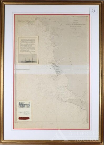 Historical Nautical Chart from Prince Albert of