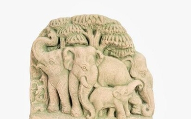 Indian Relief On Stand, 20th Century