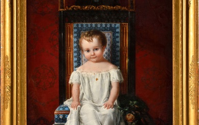 Innocent Louis GOUBAUD (1780-1847) Portrait... - Lot 118 - Osenat