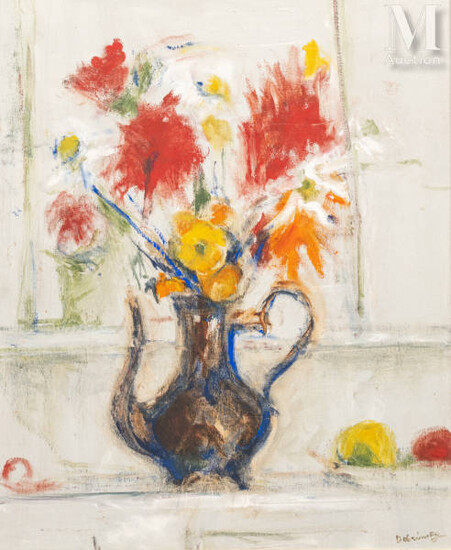 Issac DOBRINSKY (Makarov 1891 - Paris 1973) Bouquet dans une...