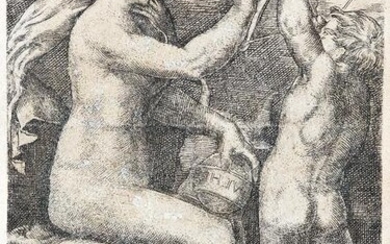 JOHANN LADENSPELDER, Venus and Cupid.