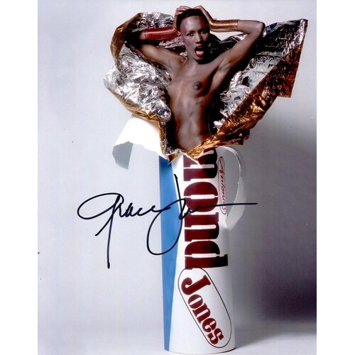 JONES GRACE: (1948- ) Jamaican-American model, singer & ...