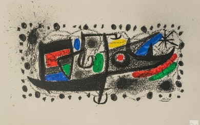 Joan Miro (1893-1983) Catalonia Lithograph c.1970