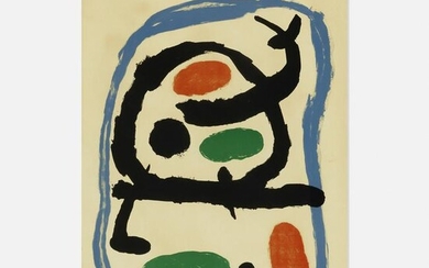 Joan Miró, Poster for Musée National d'Art Moderne