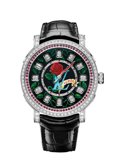 LOUIS VUITTON ESCALE SPIN TIME - ONLY WATCH 2019 For the 2019 edition, Louis Vuitton presents a bold and unique piece: the “Escale Spin Time” watch. A timepiece featuring outstanding creativity and know-how, with a dial inspired by tattoo art.