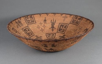 Large Apache Basketry Bowl