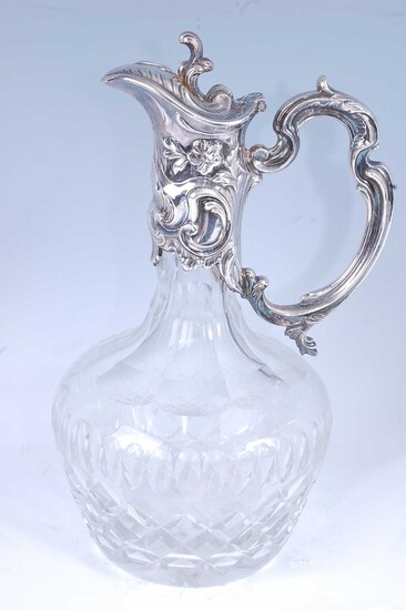 A Victorian style claret jug