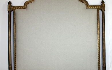 Louis XVI style upholstered headboard