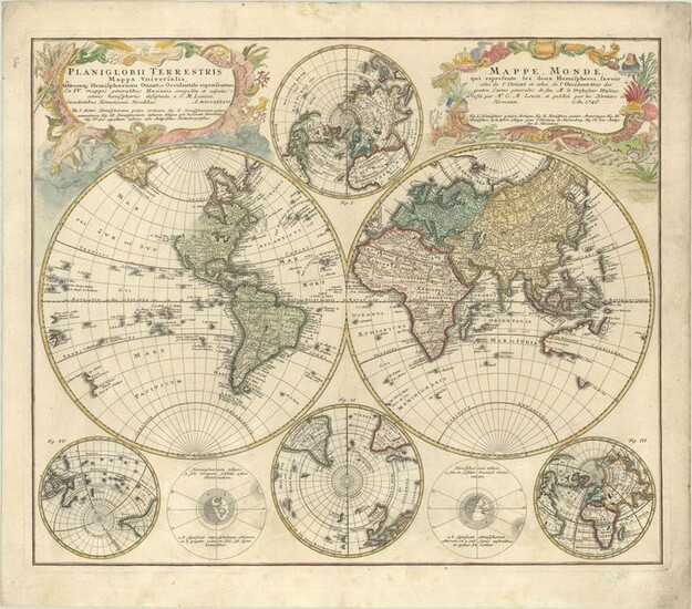 MAP, World, Homann Heirs