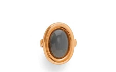 MOONSTONE AND GOLD RING, BY POIRAY.