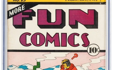 MORE FUN COMICS #18 * Siegel & Shuster * 16 Graded Copies