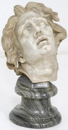Marble Head of Saint Sebastian
