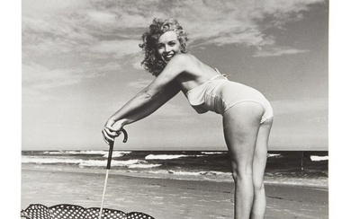Marilyn Monroe | Andre De Dienes Beach Umbrella Photo