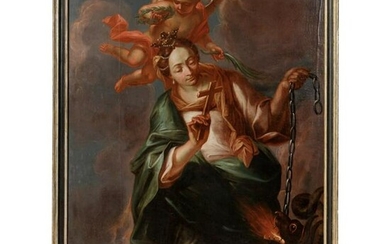 Michael Willmann (1630 - 1706), "Saint Margaret"