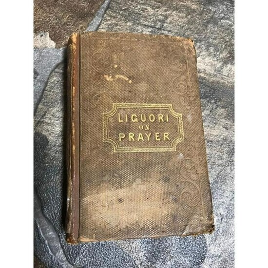 Mid 19thc Prayer Book, A Short Treatise On Prayer, St.