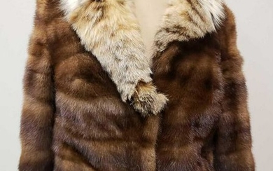 Mink and Lynx Fur Coat