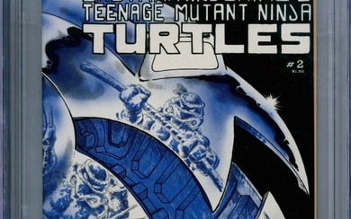 Mirage Teenage Mutant Ninja Turtles #2 CGC 9.6 1st