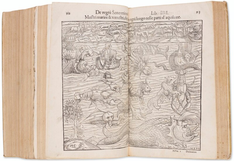 Münster's Cosmografia, Sebastian Münster, 1575