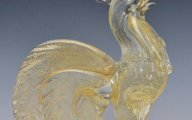 Murano Art Glass Rooster
