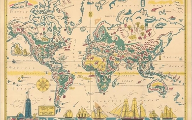 NO RESERVE, "Adventure Map of Captain Ezra Diamond"