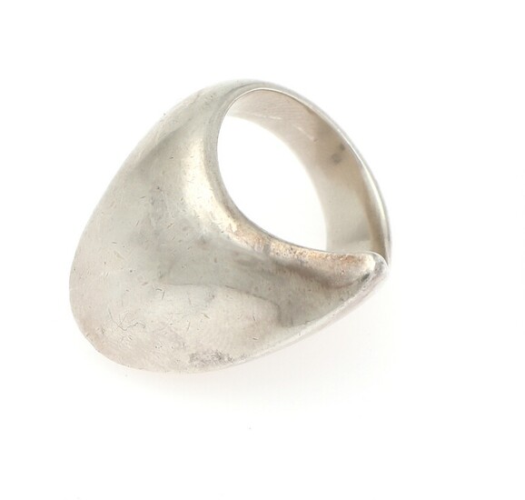 SOLD. Nanna Ditzel: A ring of sterling silver. Dessin no. 91. Weight app. 23 g....