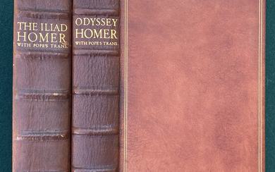 Nonesuch Press HOMER. Iliad & Odyssey 1931 2 vols
