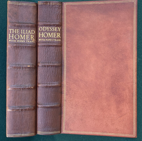 Nonesuch Press HOMER. Iliad & Odyssey 1931 2 vols