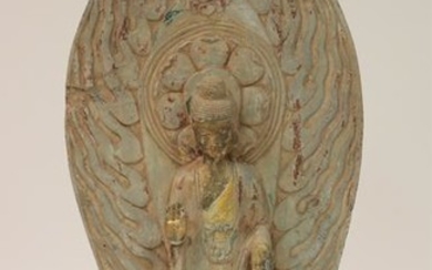 Northern Wei Style Stone Buddha