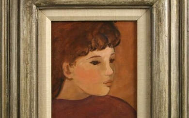 Painting, Portrait of a Young Girl