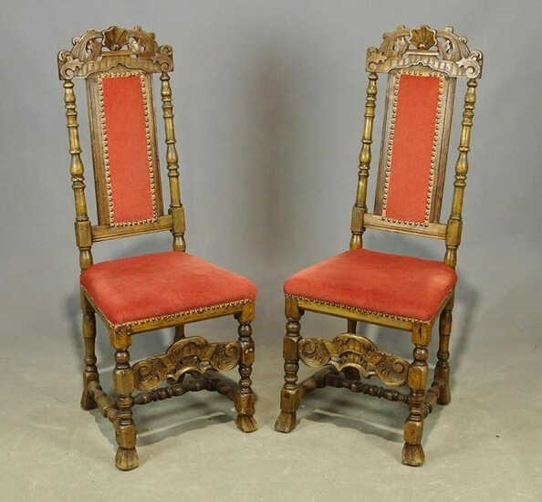 Pair William and Mary Chairs
