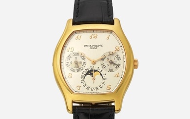 Patek Philippe, 'Grand Complications' gold wristwatch, Ref. 5040J