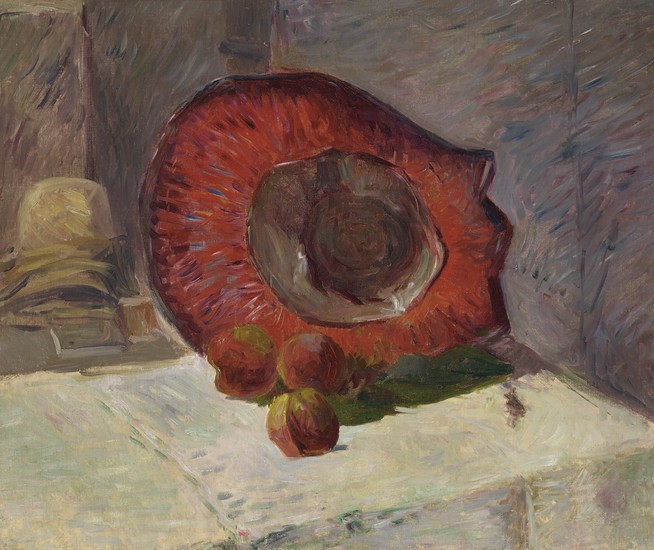 Paul Gauguin (1848-1903), Le chapeau rouge