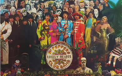 Peter Blake Sgt. Pepper's Lonely Hearts Club Band LP Cover, c.1990