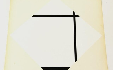 Piet Mondrian "Foxtrot A" Screenprint in Colors