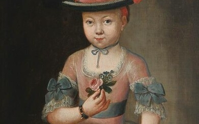 Portrait of a Girl, Painting, Austria, ca. 1750