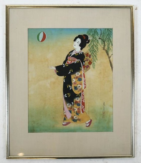 Print, Japanese Geisha