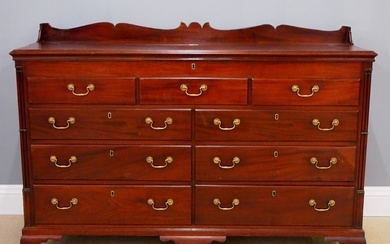 Provincial Chippendale Mule Chest