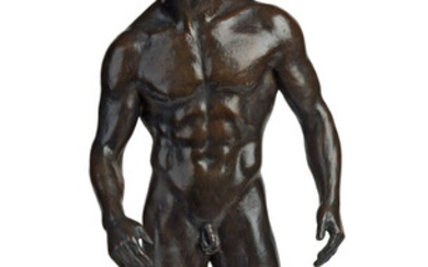 RICHMOND BARTHÉ. (1901 - 1989) Quo Vadis. Cast bronze, with a dark brown...
