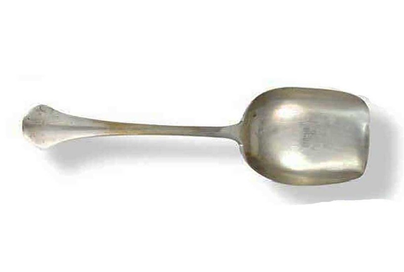 RUSSIAN IMPERIAL SILVER SPOON, MARKED