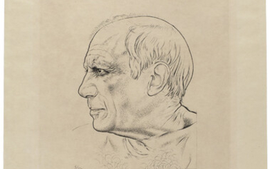 Remarque pour le Portrait de Picasso par Lemagny.