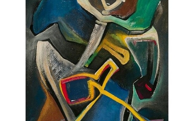 Roger Desserprit (1923-1985) Composition abstraite