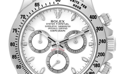 Rolex Daytona White Dial Chronograph