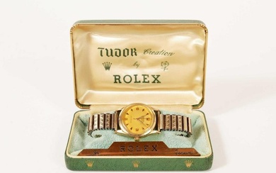 Rolex - Explorer gold and steel watch for men - c. 1958