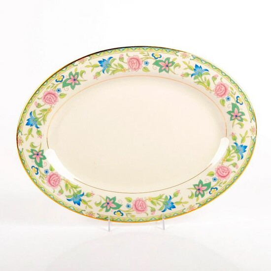 Royal Castle Cloisonne Porcelain Oval Platter