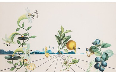 SALVADOR DAL (1904-1989) FLORDALI I, 1981 Lithographie en couleurs sur...