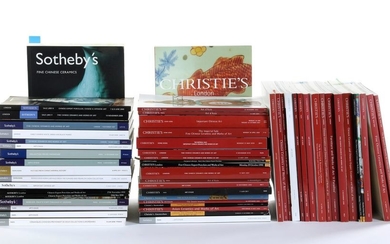 SIXTY EIGHT ASIAN ART CATALOGUES; SOTHEBY'S & CHRISTIES...