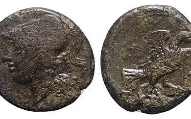 Samnium, Aesernia, c. 263-240 BC. Æ (20mm, 6.36g, 2h). Head...