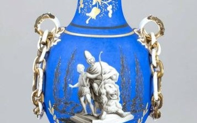 Splendid vase, German, 19th c.